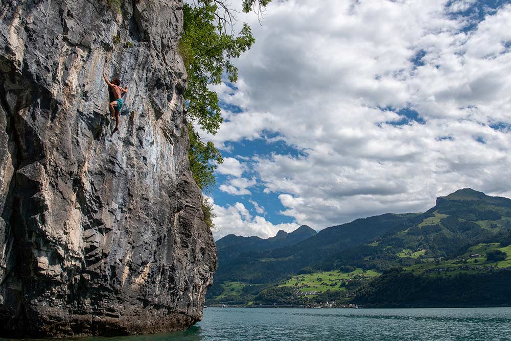 Die schönsten Deep Water Soloing Spots der Schweiz — Lacrux Klettermagazin